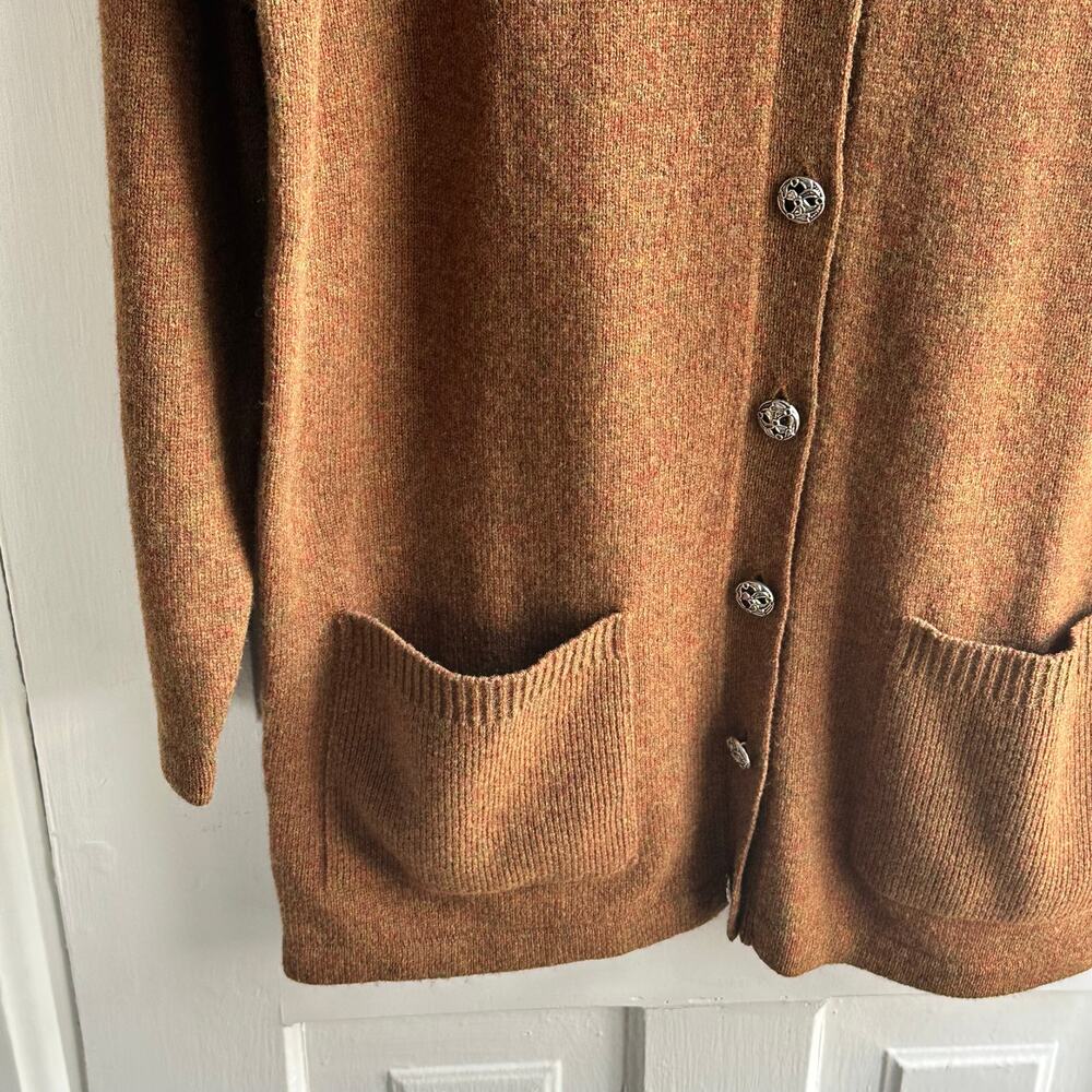 Vintage 90s Laura Ashley Wool Cardigan Sweater - Picture 6 of 9
